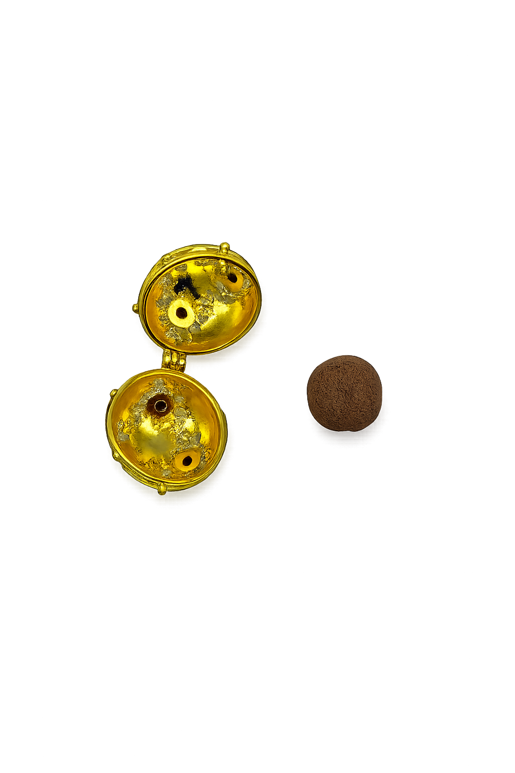 Mini Enamel Harmony (Red/Gold)