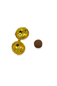 Mini Enamel Harmony (Red/Gold)