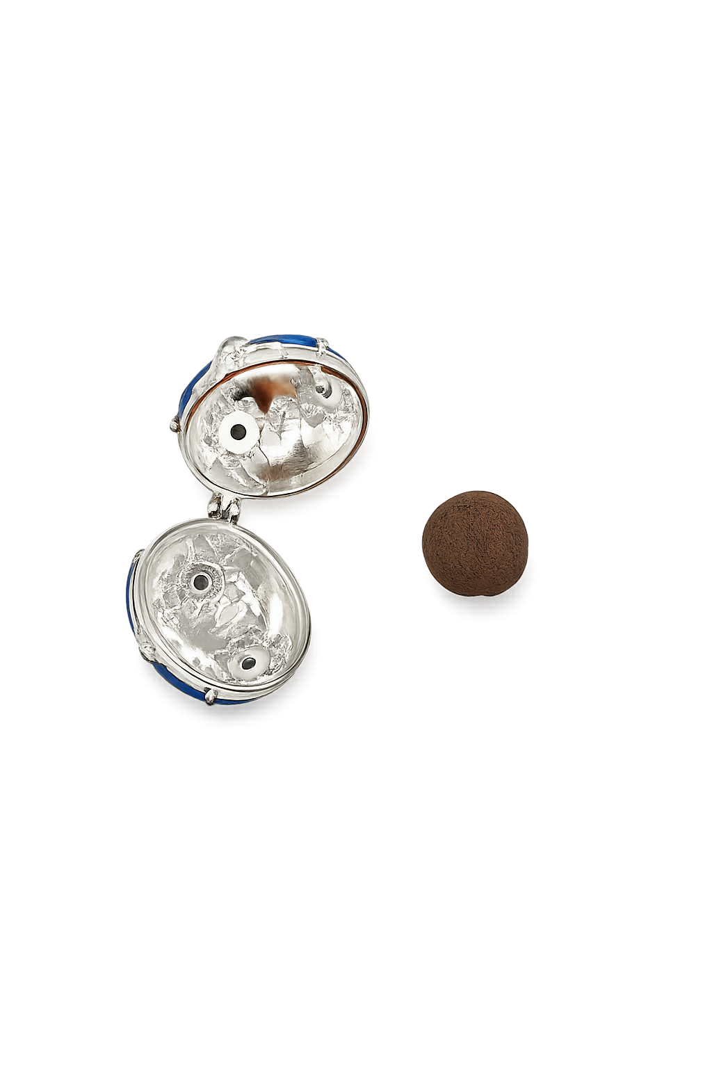 Mini Enamel Harmony (Royal Blue/Silver)