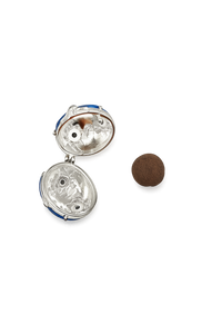 Mini Enamel Harmony (Royal Blue/Silver)