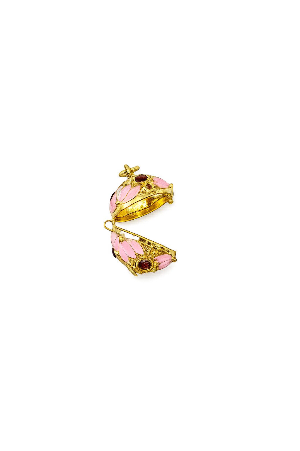 Mini Enamel Harmony (Baby Pink/Gold)