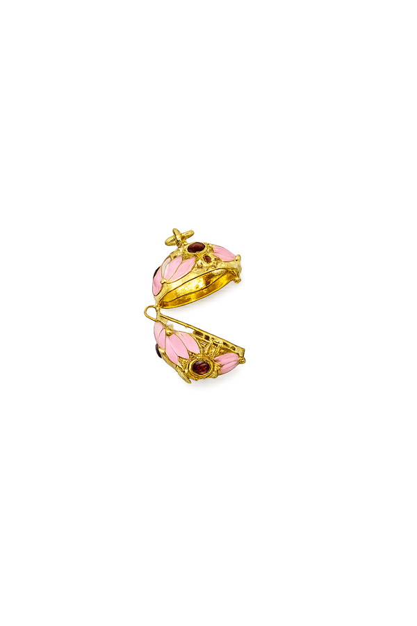 Mini Enamel Harmony (Baby Pink/Gold)