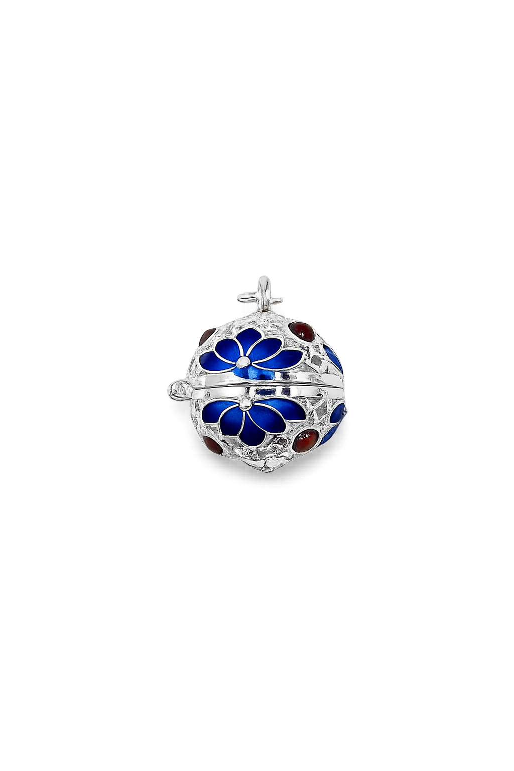 Mini Enamel Harmony (Royal Blue/Silver)