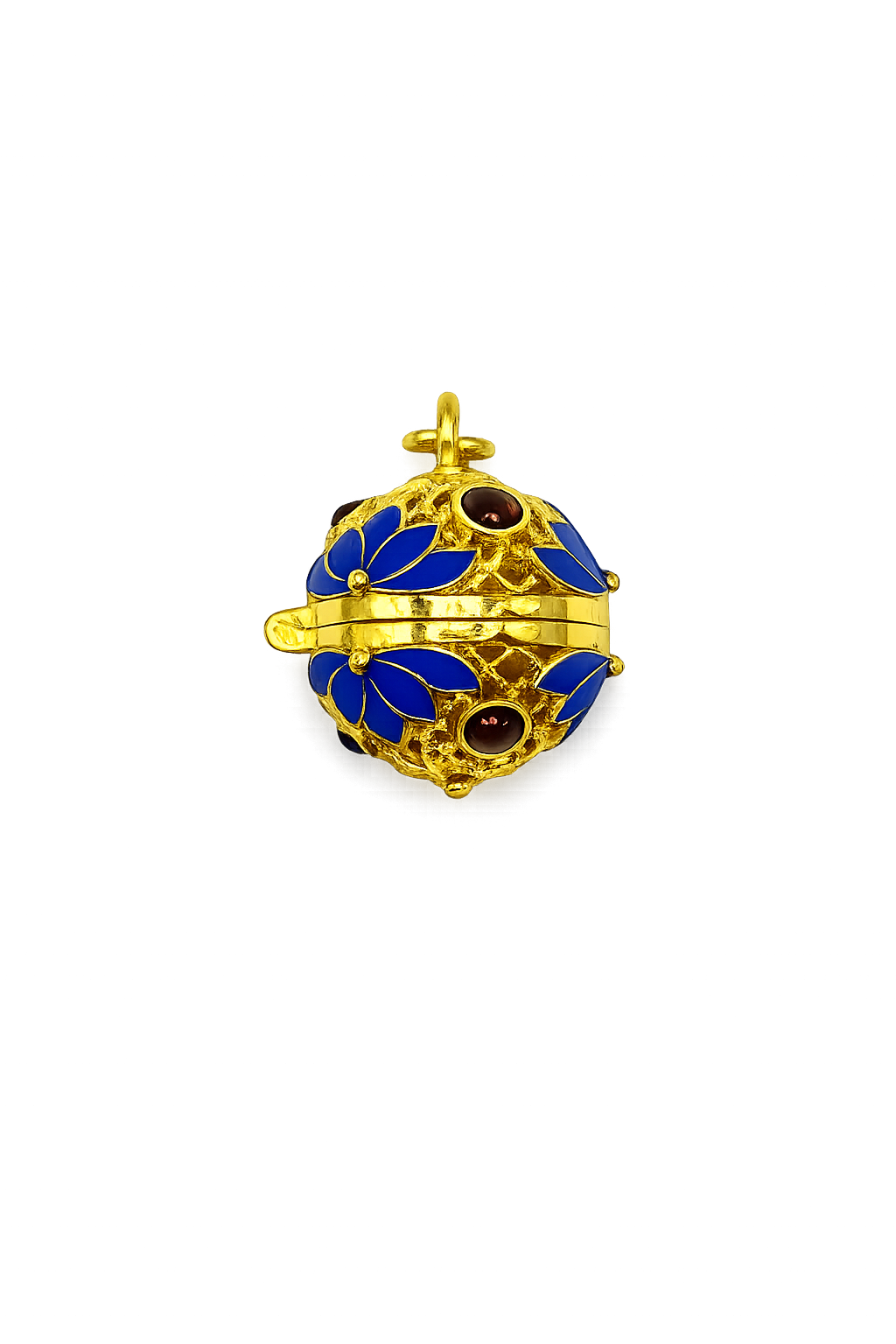 Mini Enamel Harmony (Royal Blue/Gold)