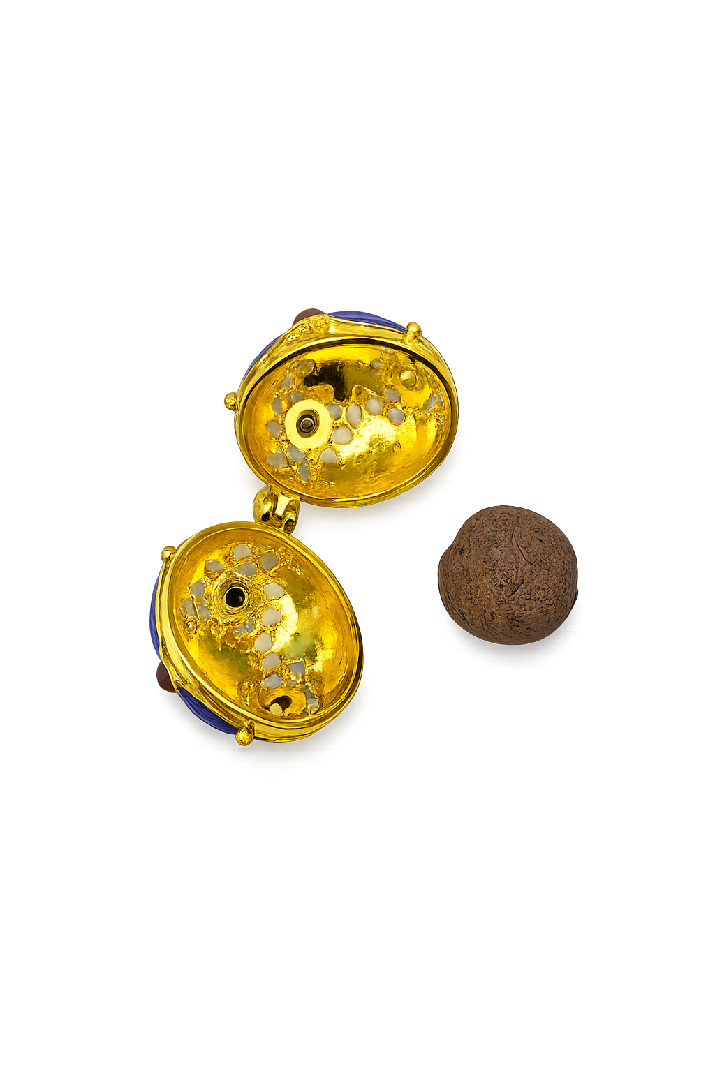 Mini Enamel Harmony (Royal Blue/Gold)