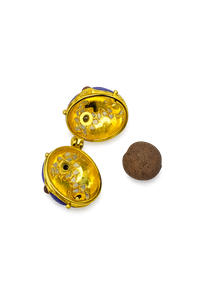 Mini Enamel Harmony (Royal Blue/Gold)