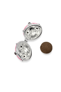 Mini Enamel Harmony (Baby Pink/Silver)