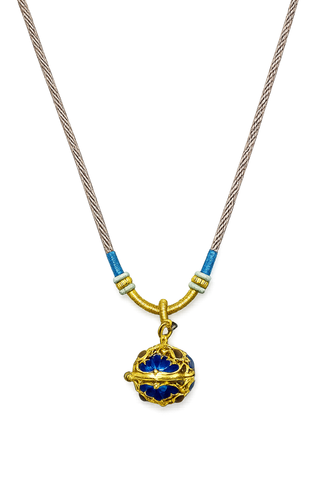 Mini Enamel Harmony (Royal Blue/Gold)