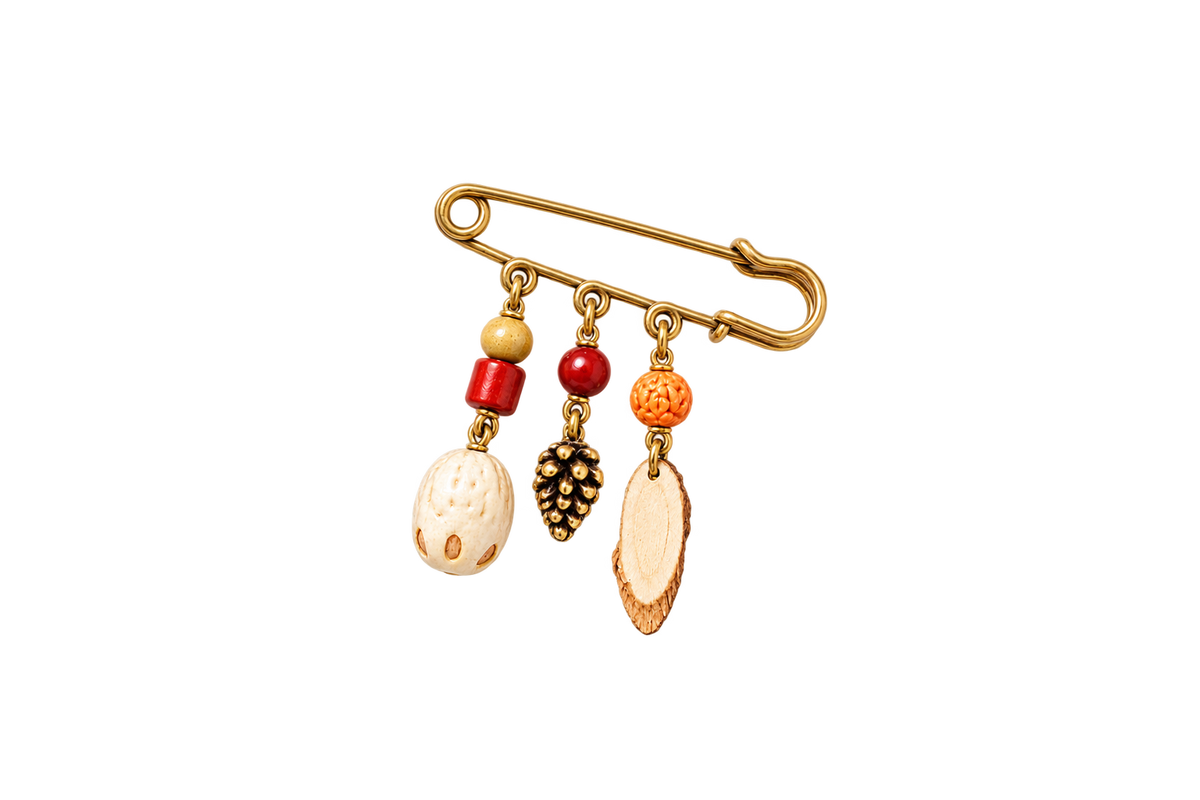 Harvest Charm Pin