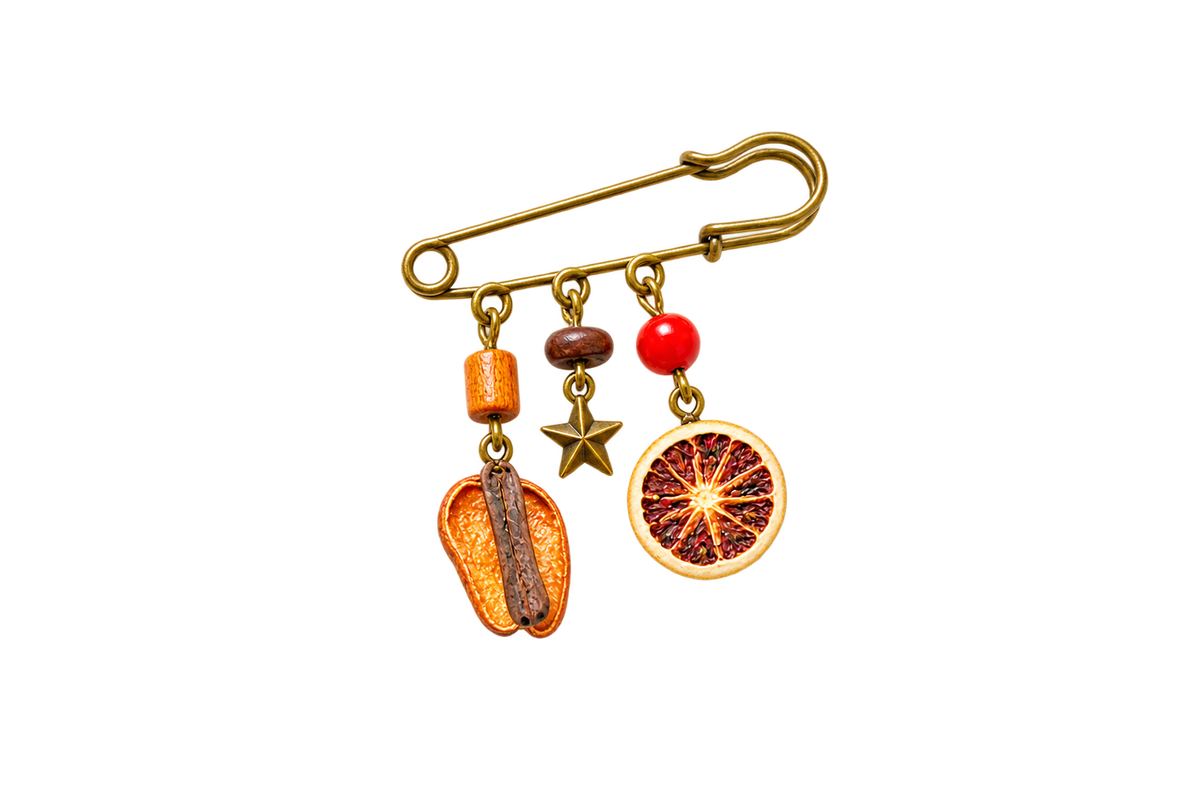 Citrus Star Pin